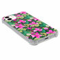 Coque en TPU avec feuilles et fleurs tropicales avec coins renforc&eacute;s compatible avec iPhone 11