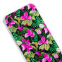 Coque en TPU Feuilles et Fleurs Tropicales avec coins renforc&eacute;s compatible avec iPhone 7, 8, SE 2020 et SE 2022