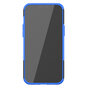 B&eacute;quille Antichoc En Plastique Antid&eacute;rapant Et &Eacute;tui TPU Pour IPhone 12 Pro Max - Bleu