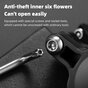 Secret Bike Tracker Case Support de porte-bidon de v&eacute;lo compatible avec Apple AirTag