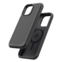 Coque CLCKR Carbon Magnet compatible avec iPhone 15 Pro Max - Noir
