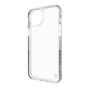 Coque CLCKR Diamond non magn&eacute;tique compatible avec iPhone 15 Plus - Transparente