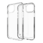 Coque CLCKR Diamond non magn&eacute;tique compatible avec iPhone 15 Plus - Transparente