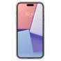 Coque Spigen Liquid Crystal Glitter compatible avec iPhone 15 - Transparente