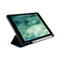&Eacute;tui Xqisit NP Piave avec porte-crayon compatible avec iPad 10,2 pouces - Bleu