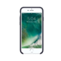 Coque en silicone Xqisit NP pour iPhone 6, 6s, 7, 8, SE 2020 et SE 2022 - Bleu