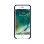 Coque en silicone Xqisit NP compatible avec iPhone 6, 6s, 7, 8, SE 2020 et SE 2022 - Bleu