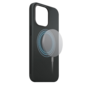 Xqisit NP Coque en silicone Anti Bac Magnet pour iPhone 14 - Noir
