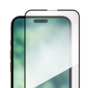 Protecteur d&#039;&eacute;cran recycl&eacute; Xqisit NP Tough Glass E2E compatible avec iPhone 15 - Transparent