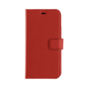Xqisit NP Wallet case Viskan case compatible avec iPhone 6, 6s, 7, 8, SE 2020 et SE 2022 - Rouge