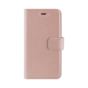 Xqisit NP Wallet case Viskan case pour iPhone 6, 6s, 7, 8, SE 2020 et SE 2022 - couleur or rose