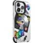 &Eacute;tui &agrave; musique r&eacute;tro Laut Pop compatible avec iPhone 15 Pro Max - Color&eacute;