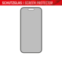 Displex Privacy Glass Protecteur d&#039;&eacute;cran compatible avec iPhone 15 Plus et iPhone 15 Pro Max - Transparent