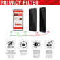 Protecteur d&#039;&eacute;cran Displex Privacy Glass FC pour iPhone 14 - Transparent