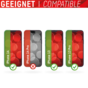 Displex Protecteur d&#039;&eacute;cran en verre v&eacute;ritable compatible avec iPhone 14 - Transparent