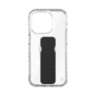 CLCKR Support et Grip Case compatible avec iPhone 15 Pro - Transparent