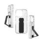 CLCKR Support et Grip Case compatible avec iPhone 15 Pro - Transparent