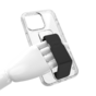 CLCKR Support et Grip Case compatible avec iPhone 15 Pro Max - Transparent