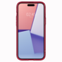 Coque Spigen Ultra Hybrid compatible avec iPhone 15 - Rouge
