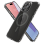 Coque Spigen Ultra Hybrid MagFit compatible avec iPhone 15 Pro - Grise