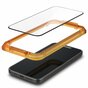 Spigen AlignMaster Full Cover Glass Lot de 2 protecteurs d&#039;&eacute;cran pour iPhone 15 Pro Max - Transparent
