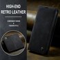 Caseme Retro Wallet Case housse pour iPhone 15 - noir