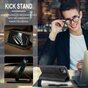 Caseme Retro Wallet Case compatible avec iPhone 15 Plus - noir