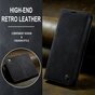 Caseme Retro Wallet Case compatible avec iPhone 15 Plus - noir