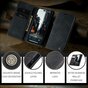 Caseme Retro Wallet Case compatible avec iPhone 15 Pro - noir
