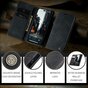 Caseme Retro Wallet Case housse pour iPhone 15 Pro - noir