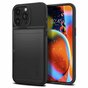 Coque Spigen Slim Armor CS compatible avec iPhone 15 Pro - noire