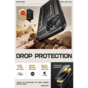 Supcase Unicorn Beetle Case compatible avec iPhone 15 Pro - noir