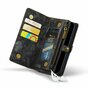 &Eacute;tui portefeuille Caseme Vintage pour iPhone 7, 8, SE 2020 et SE 2022 - noir