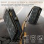 Caseme Vintage &Eacute;tui portefeuille compatible avec iPhone 15 Plus - noir