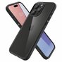 Coque Spigen Ultra Hybrid compatible avec iPhone 15 Pro - Noir mat