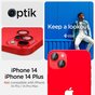 Spigen Camera Lens Glass Protector 2 Pack compatible avec iPhone 14 Plus et iPhone 14 - Rouge