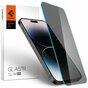 Spigen Privacy Glass Protecteur d&#039;&eacute;cran compatible avec iPhone 14 Pro Max - Transparent