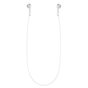 Corde Anti-Perte Pour &Eacute;couteurs Bluetooth Sangle En Silicone compatible avec AirPods - Blanc