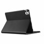 Just in Case Premium Clavier Bluetooth AZERTY Housse en cuir artificiel compatible avec iPad Pro 11 (2021 2022) - noir