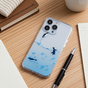 Coque en TPU Penguin Ocean compatible avec iPhone 15 Plus - transparente