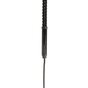 Fermeture &agrave; glissi&egrave;re noire &Eacute;couteurs intra-auriculaires Bouton de microphone Fermeture &agrave; glissi&egrave;re
