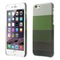 Coque Glow in the Dark compatible avec iPhone 6 6s - Couverture &agrave; rayures nuances vertes