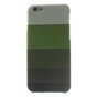 Coque Glow in the Dark compatible avec iPhone 6 6s - Couverture &agrave; rayures nuances vertes