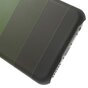 Coque Glow in the Dark compatible avec iPhone 6 6s - Couverture &agrave; rayures nuances vertes