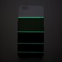 Coque Glow in the Dark compatible avec iPhone 6 6s - Couverture &agrave; rayures nuances vertes
