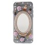 &Eacute;tui &agrave; bijoux compatible avec iPhone 6 6s Chic avec miroir &Eacute;tui rigide de maquillage
