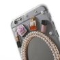 &Eacute;tui &agrave; bijoux compatible avec iPhone 6 6s Chic avec miroir &Eacute;tui rigide de maquillage