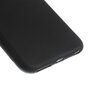 Coque en TPU noire unie compatible avec iPhone 6 Plus 6s Plus Housse en silicone Noir