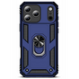 Coque iPhone 17 Pro Max Bleu &ndash; Coque Armor Antichoc avec Support Anneau M&eacute;tallique (Compatible avec iPhone 17 Pro Max)