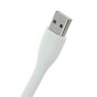Lampe LED USB 2.0 portable, flexible, gadget de bureau portable, lampe blanche